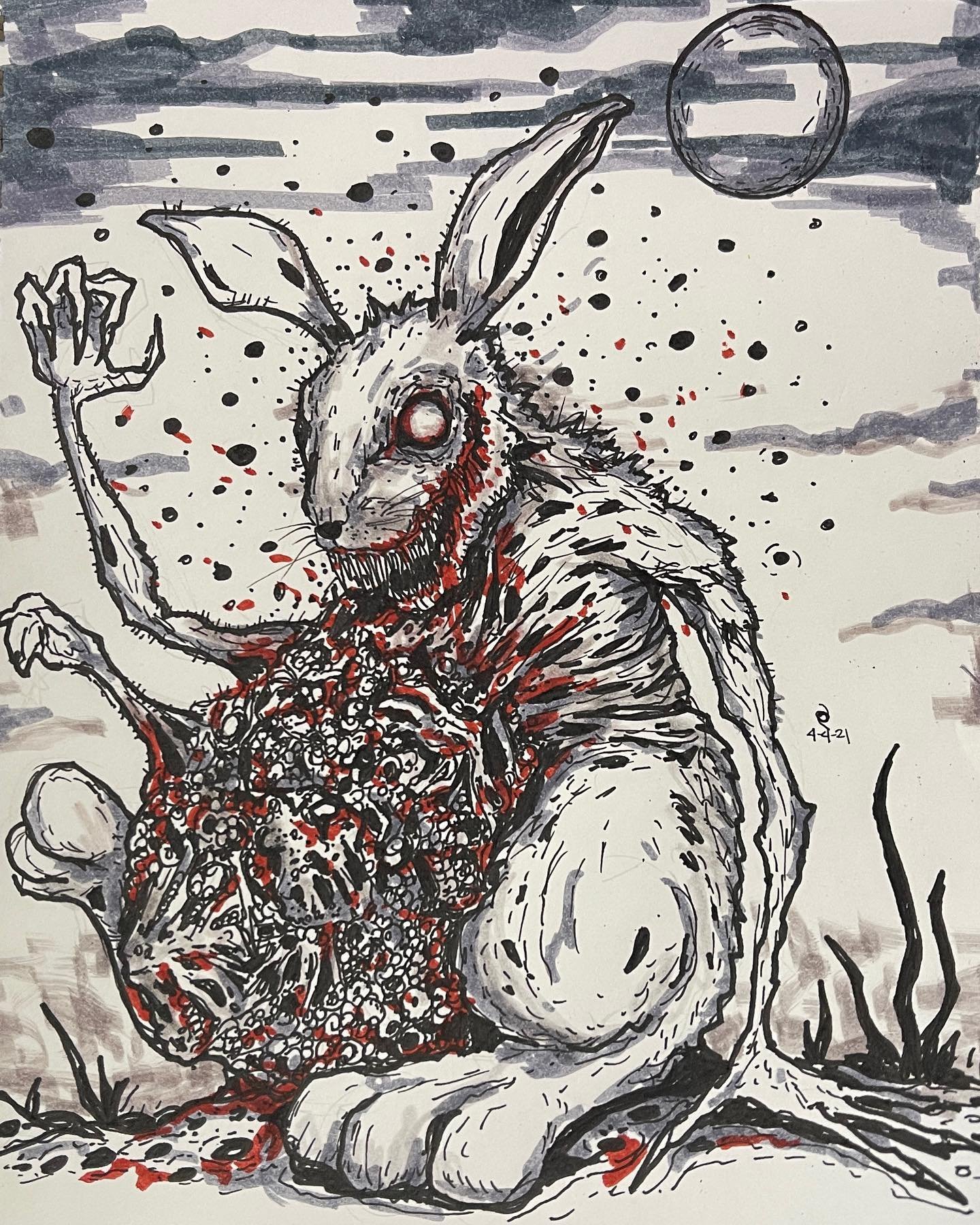 Dark Easter Bunny