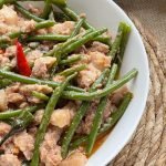 Pork Binagoongan with French Beans