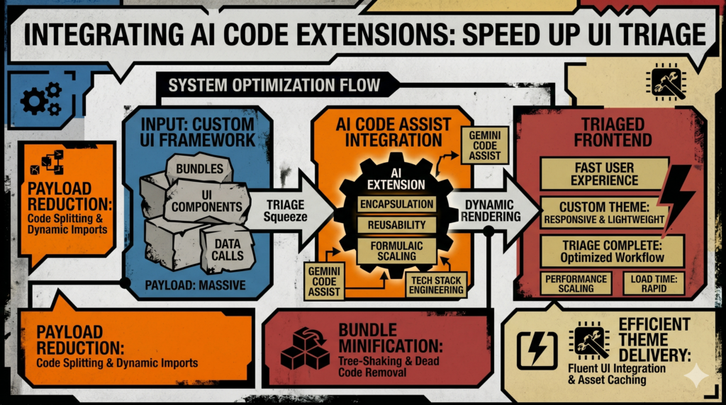 Integrating AI Code Extensions to Speed Up Custom UI Framework Triage - 2
